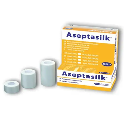 Aseptasilk  7,5cm x 9.14m