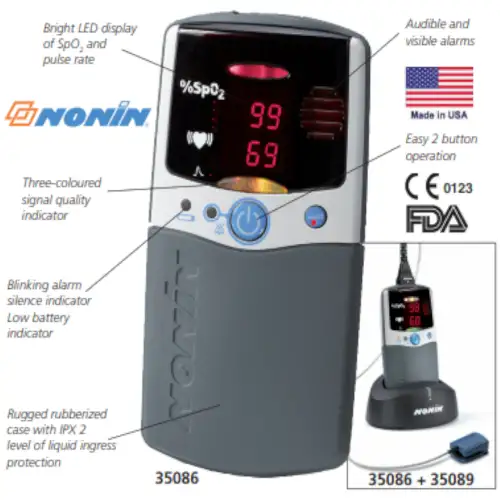 &Omicron;&xi;ύ&mu;&epsilon;&tau;&rho;&omicron; &Pi;&alpha;&lambda;&mu;&iota;&kappa;ό Nonin