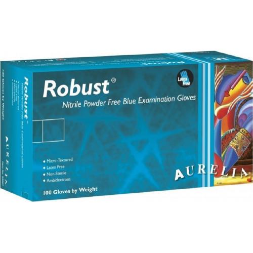 Γάντια Νιτριλίου Μπλε | Συσκ: 100τμχ