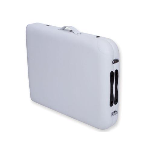 Κρεβάτι Μασάζ Αλουνιμίου - Βαλίτσα | Λευκό