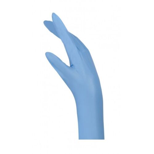 Γάντια Νιτριλίου Μπλε KING | Συσκ: 100τμχ