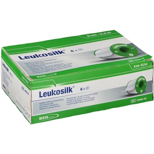 LEUKOSILK 5x9,2 cm