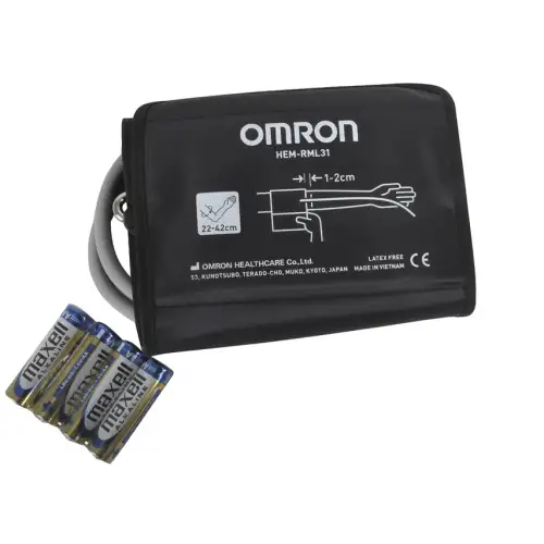 &Pi;&iota;&epsilon;&sigma;ό&mu;&epsilon;&tau;&rho;&omicron; &Mu;&pi;&rho;ά&tau;&sigma;&omicron;&upsilon; &Psi;&eta;&phi;&iota;&alpha;&kappa;ό | Omron M3 BMP HEM-7154-E