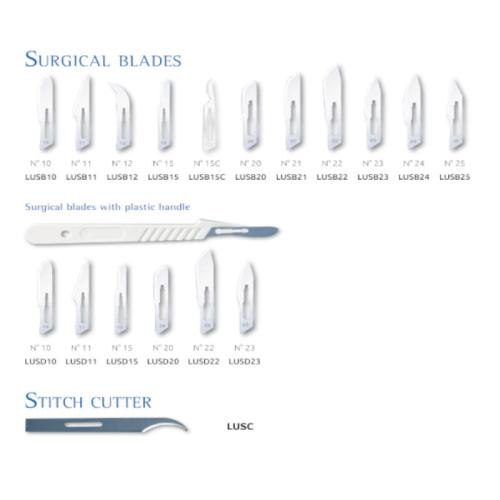 Νυστέρι Χωρίς Λαβή Νο15 ( Συσκ: 100 τμχ )