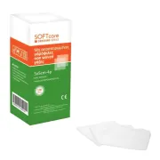 Γάζα 5cm x 5cm non woven ''Soft Care''  4ply- Μη αποστειρωμένη |100τμχ