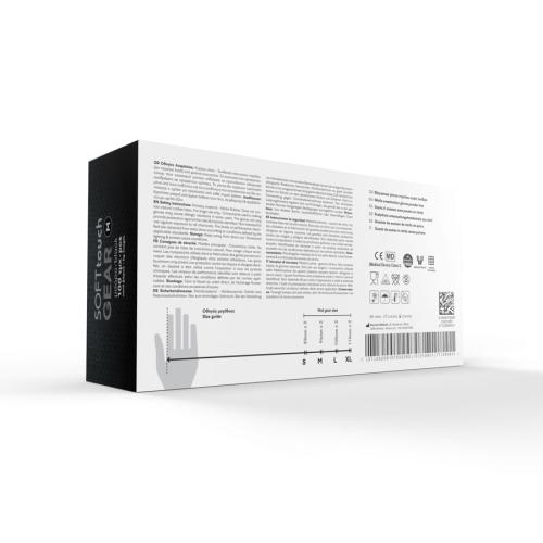 Γάντια Νιτριλίου SOFT Touch Gear Mαύρο | Συσκ : 100τμχ