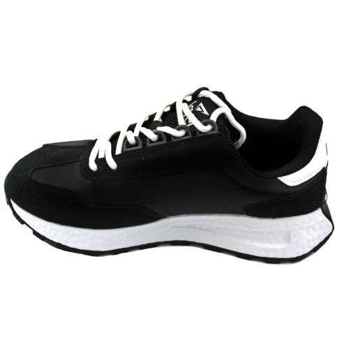  Ανατομικό Αθλητικό Γυναικείο Παπούτσι με Κορδόνια - Μαύρο 3085