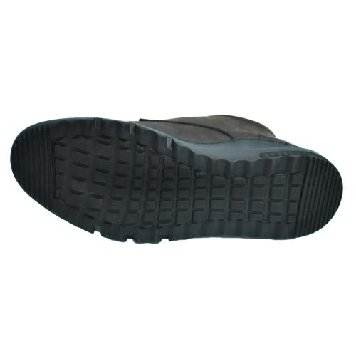 Ανατομικό Ανδρικό Μποτάκι Δερμάτινο με Κορδόνια - Λαδί 563