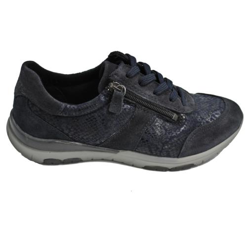 Ανατομικό Γυναικείο Παπούτσι - Μπλε | Με Κορδόνι και Φερμουάρ