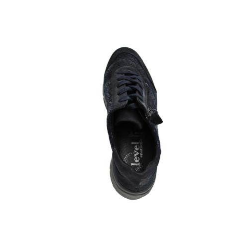 Ανατομικό Γυναικείο Παπούτσι - Μπλε | Με Κορδόνι και Φερμουάρ 6420