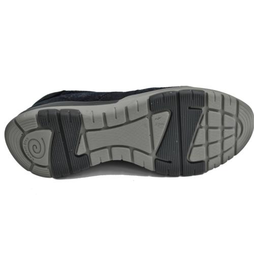 Ανατομικό Γυναικείο Παπούτσι - Μπλε | Με Κορδόνι και Φερμουάρ 6420