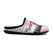 Ανατομική Παντόφλα με Τύπωμα στο Κουντεπιέ - Γκρι 4032