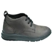 Ανατομικό Ανδρικό Μποτάκι Δερμάτινο με Κορδόνια - Λαδί