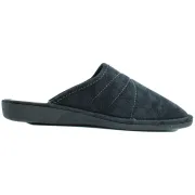 Ανατομική Ανδρική Χειμερινή Παντόφλα με Ραφές - Μπλε