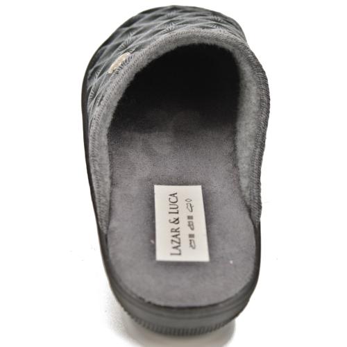 Ανατομική Γυναικεία Παντόφλα με Σχέδιο - Γκρι 10232