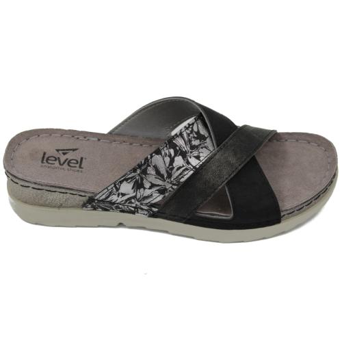 Ανατομικό Γυναικείο Καλοκαιρινό Σανδάλι - Μαύρο