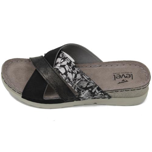 Ανατομικό Γυναικείο Καλοκαιρινό Σανδάλι - Μαύρο 1110