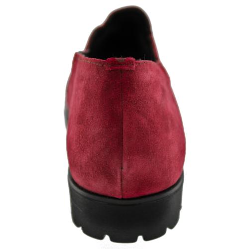 Ανατομικό Γυναικείο Παπούτσι Μπορντώ - Με Λουστρίνι Και Καστόρι 171