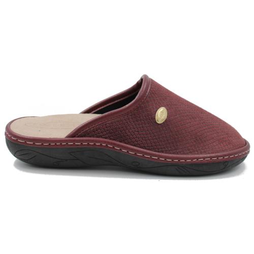 Ανατομική Γυναικεία Παντόφλα με Αποσπώμενο Πάτο - Μπορντό