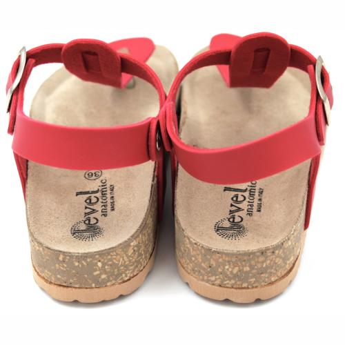 Ανατομικό Γυναικείο Σανδάλι - Κόκκινο 2045