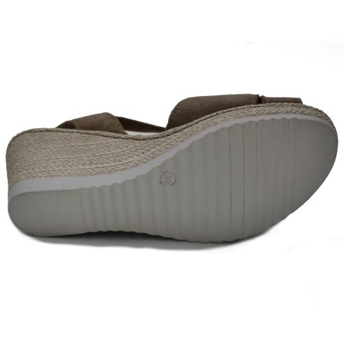 Ανατομική Γυναικεία Πλατφόρμα Μπεζ - Memory Foam 2067