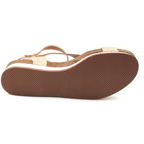 Ανατομικό Γυναικείο Πέδιλο-  Ροζ Χρυσό 2075