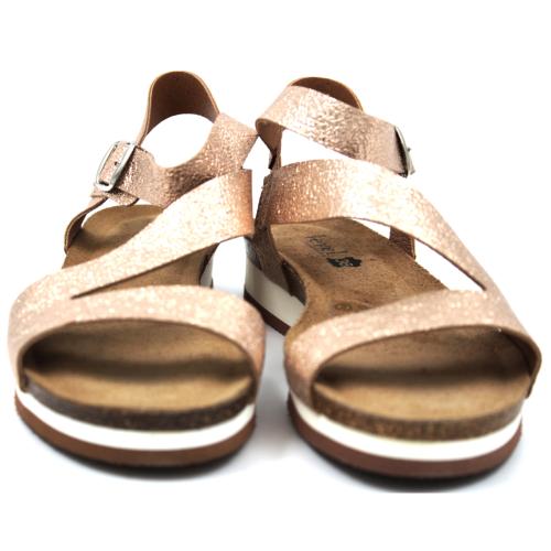 Ανατομικό Γυναικείο Πέδιλο-  Ροζ Χρυσό 2075