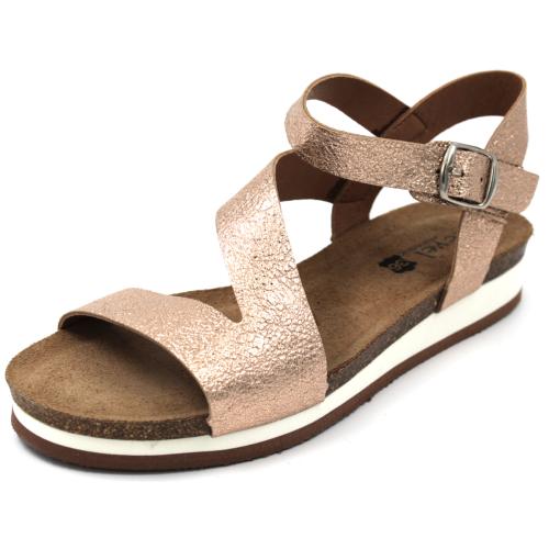 Ανατομικό Γυναικείο Πέδιλο-  Ροζ Χρυσό 2075