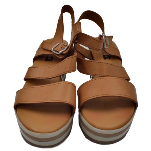 Ανατομική Γυναικεία Πλατφόρμα- Κάμελ 2076