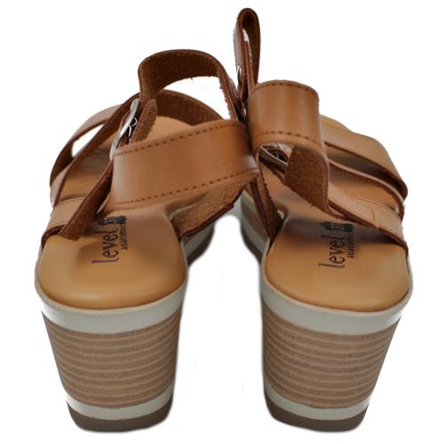 Ανατομική Γυναικεία Πλατφόρμα- Κάμελ 2076