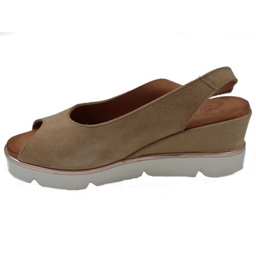 Ανατομική Γυναικεία Πλατφόρμα- Μπεζ 2079