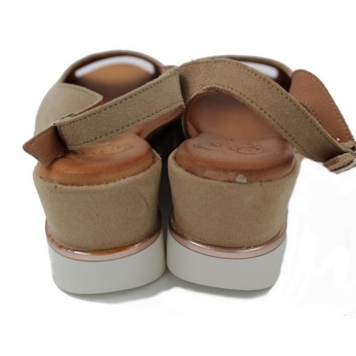 Ανατομική Γυναικεία Πλατφόρμα- Μπεζ 2079