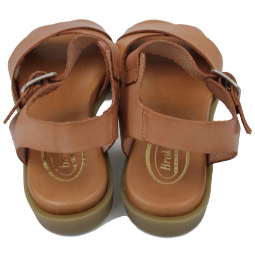 Ανατομικό Γυναικείο Πέδιλο Δερμάτινο - Ταμπά 5230