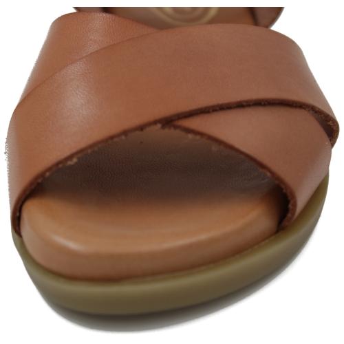 Ανατομικό Γυναικείο Πέδιλο Δερμάτινο - Ταμπά 5230