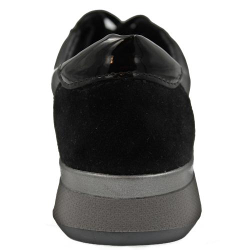 Ανατομικό Γυναικείο Παπούτσι - Μαύρο | Με Κορδόνι 6440