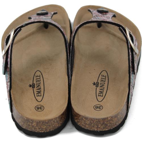 Ανατομική Γυναικεία Παντόφλα Φίδι| Με Ρυθμιζόμενο Λουράκι 695