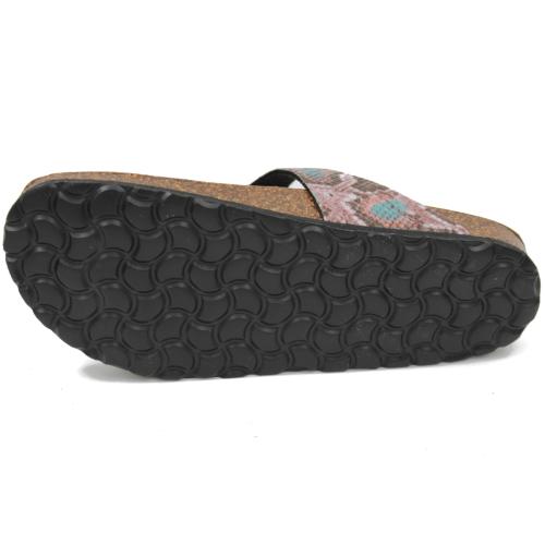 Ανατομική Γυναικεία Παντόφλα Φίδι| Με Ρυθμιζόμενο Λουράκι 695