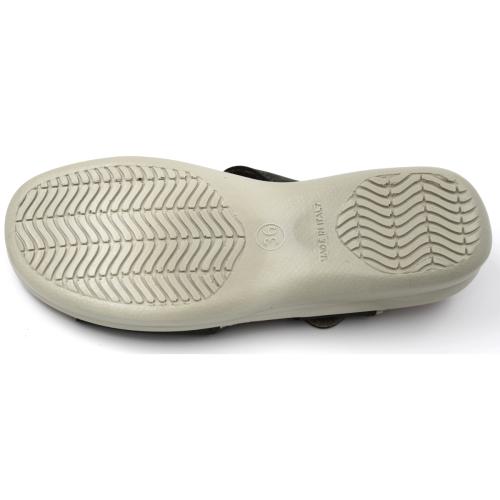 Ανατομική Γυναικεία Παντόφλα Λαδί| Με Ρυθμιζόμενο Αυτοκόλλητο 800117