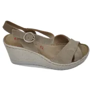 Ανατομική Γυναικεία Πλατφόρμα Μπεζ - Memory Foam