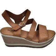 Ανατομική Γυναικεία Πλατφόρμα- Κάμελ