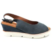 Ανατομική Γυναικεία Πλατφόρμα- Μπλε