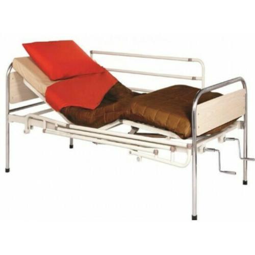Κρεβάτι Μεταλλικό Πολύσπαστο - Χειροκίνητο | Μπεζ