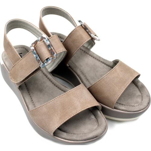 Ανατομικό Γυναικείο Πέδιλο  - Μπεζ 2131