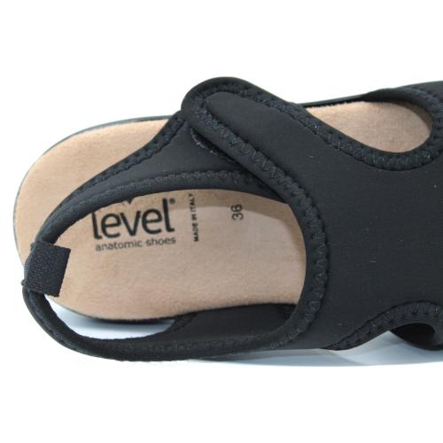 Ανατομικό Γυναικείο Πέδιλο- Μαύρο | Ελαστικό Υλικό 2082