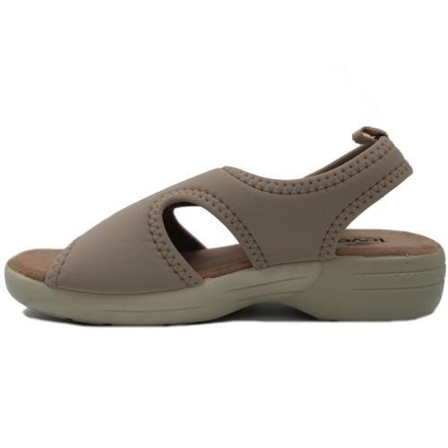 Ανατομικό Γυναικείο Πέδιλο- Μπεζ | Ελαστικό Υλικό 2082