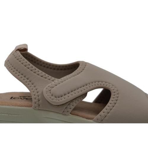 Ανατομικό Γυναικείο Πέδιλο- Μπεζ | Ελαστικό Υλικό 2082