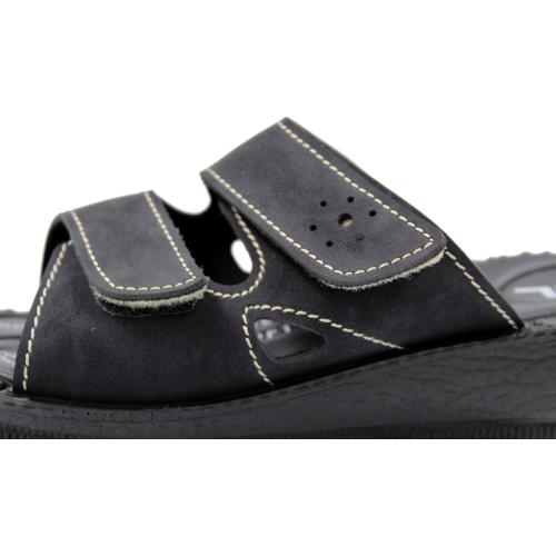 Ανατομική Γυναικεία Παντόφλα Με Gel - Μαύρη 2814