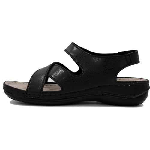 Ανατομικό Γυναικείο Πέδιλο  - Μαύρο 571