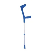 Βακτηρία Αγκώνα Ενισχυμένη Μπλε - Με Σταθερή Λαβή 