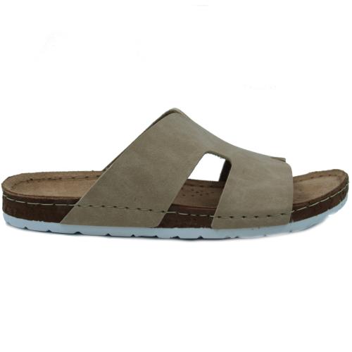 Ανατομική Γυναικεία Παντόφλα -Μπεζ | Steps Med 018